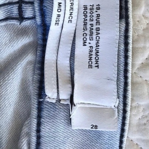 IRO Amative Jeans Skinny Mid Rise Sold on Revolve - Picture 7 of 12